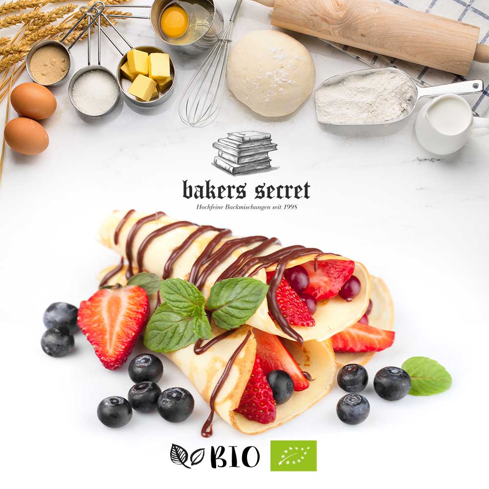 Bio-Backmischung Crêpes "Crêpes francaise" DE-ÖKO-006