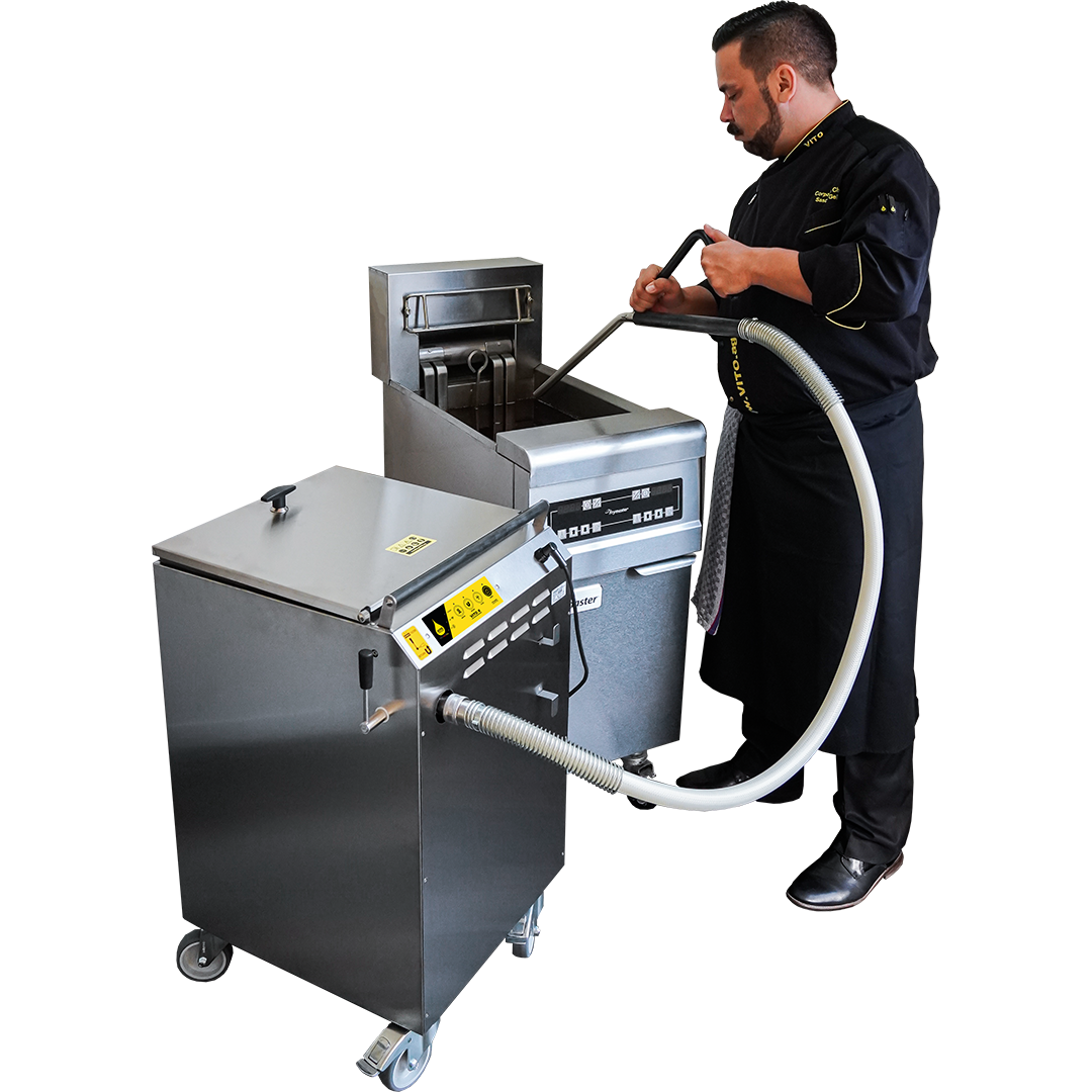 Fritteusen Filtrationssystem - mobil XS fahrbar mit 40 L Tank