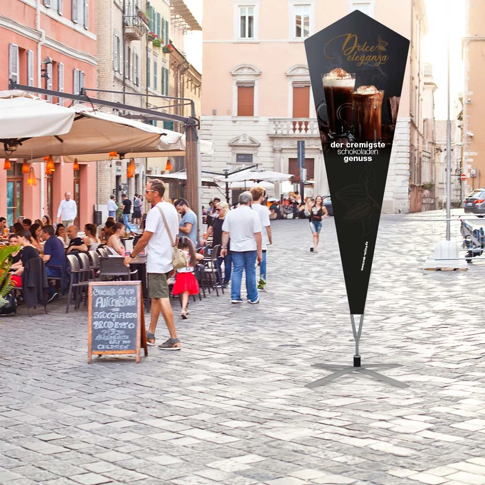 Werbefahne 150 x 440 cm "Dolce Eleganza"
