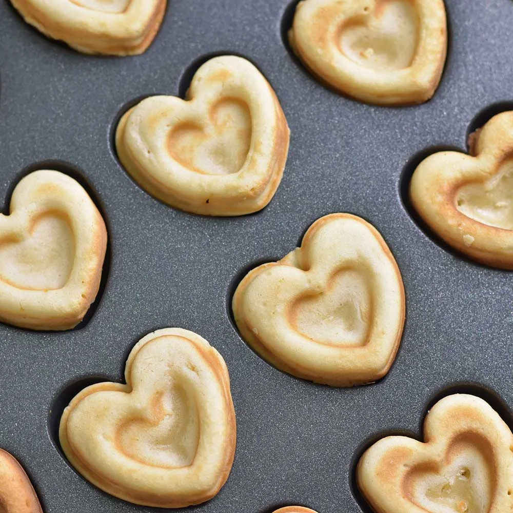 Heartbreaker,Cuccina Magica Backgerät für Poffertjes in Herzform