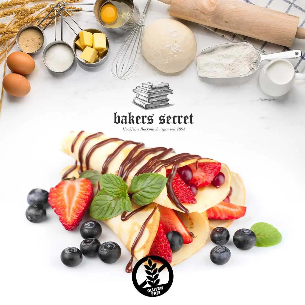Crêpes - Backmischung, glutenfrei "Vive la France"