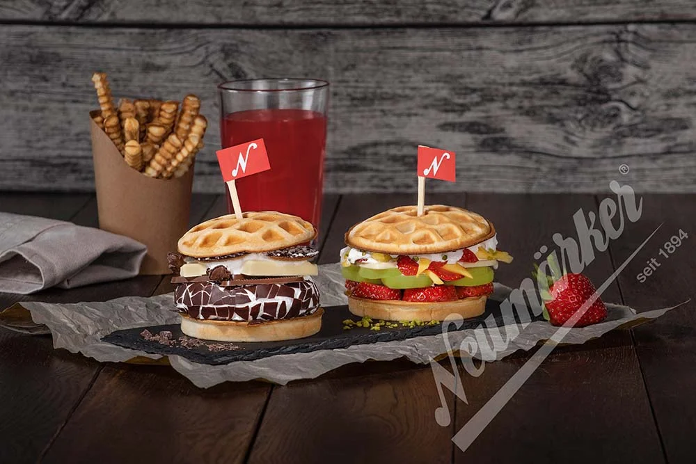 Neumärker Waffel-Burger Wechselplatten für Thermocook