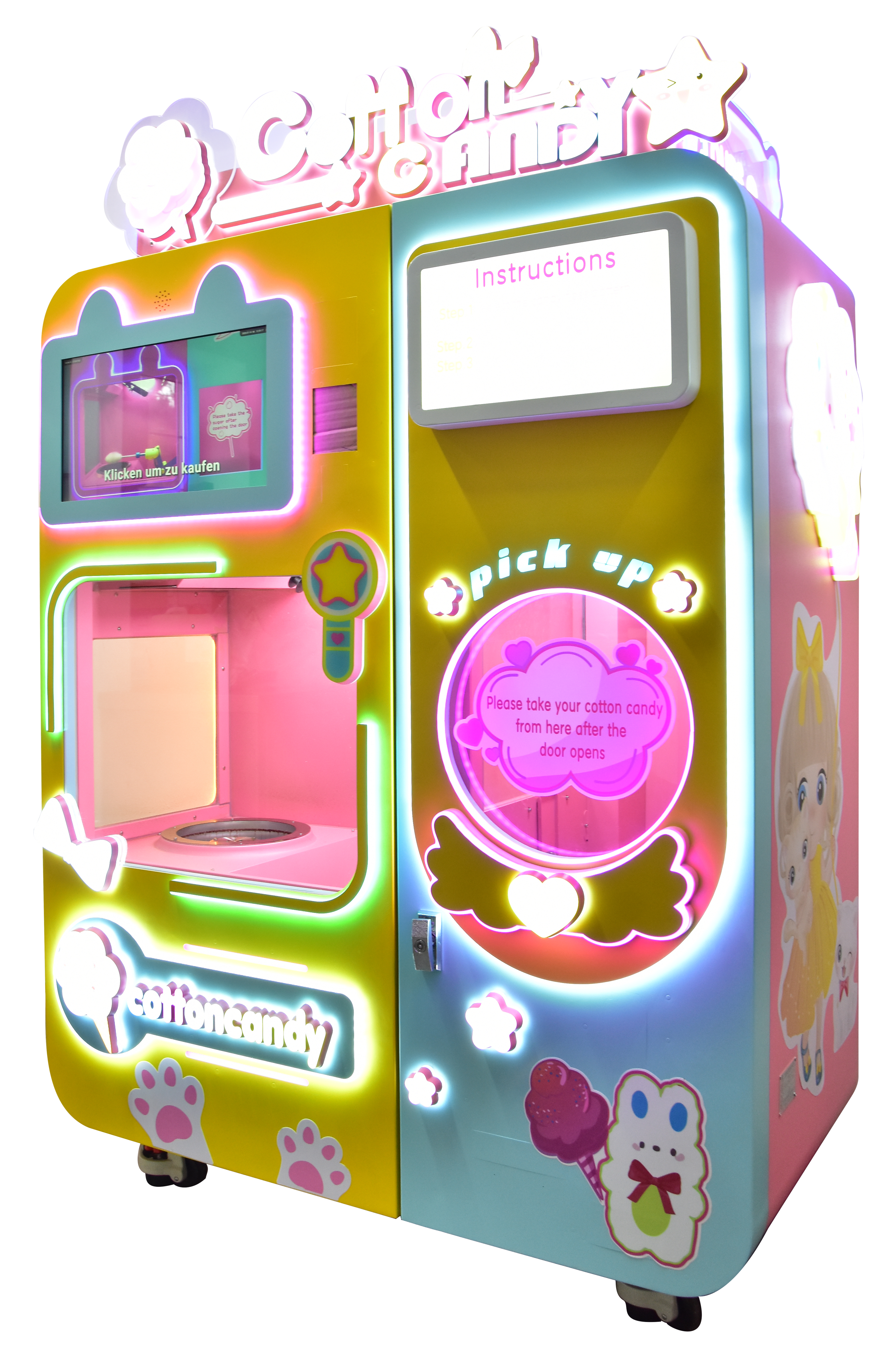 Zuckerwatteautomat Cotton Candy Fun - Standalone Gerät