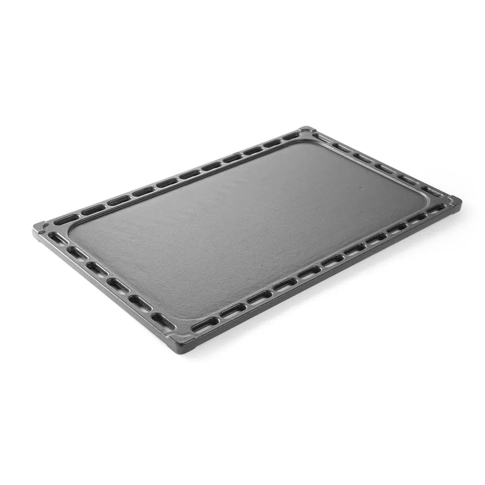 Gusseisengrillplatte für Hendi Green Fire Grillgeräte 2/1