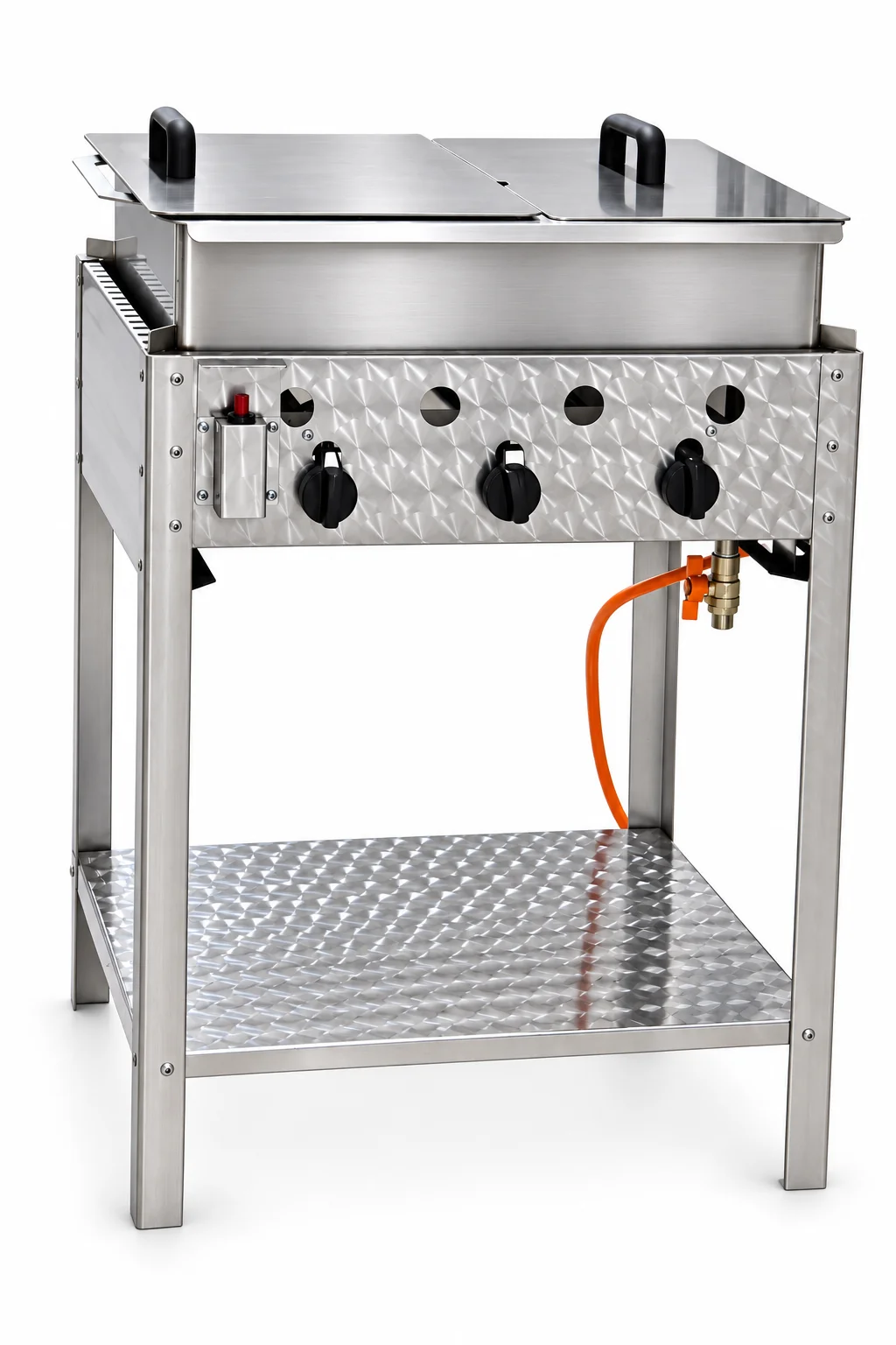 EmK Maroni-Ofen 12 kW – Edelstahl-Standgerät mit Wasserbad
