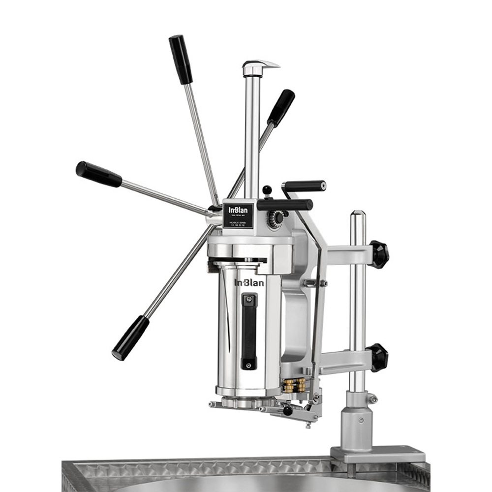 InBlan - Manueller Churros Extruder 4l mit Cutter und Tischfuß