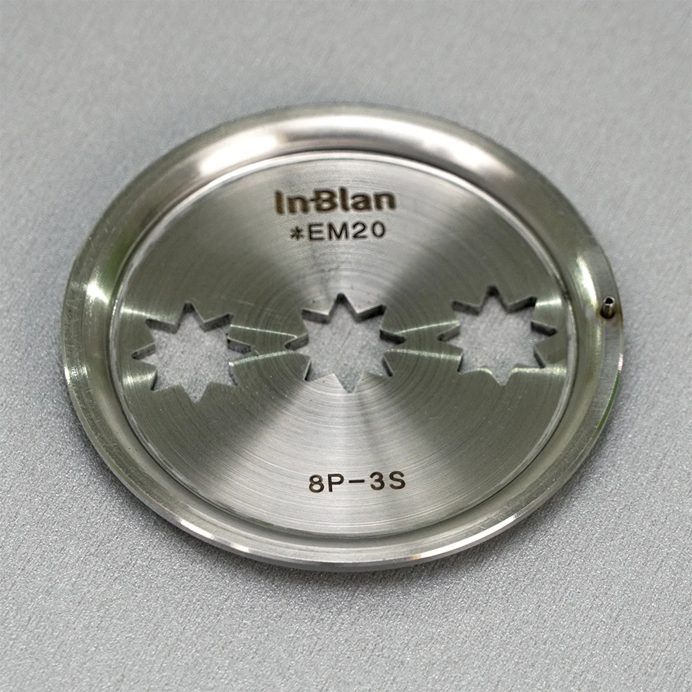 Churros Sterntülle für InBlan - 3x EmK-Stern 20mm