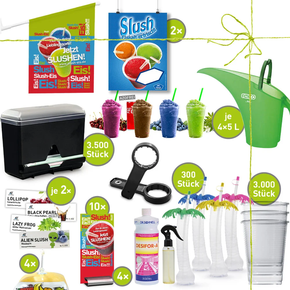 Slush Starter-Paket III "Slush - alles drin!"