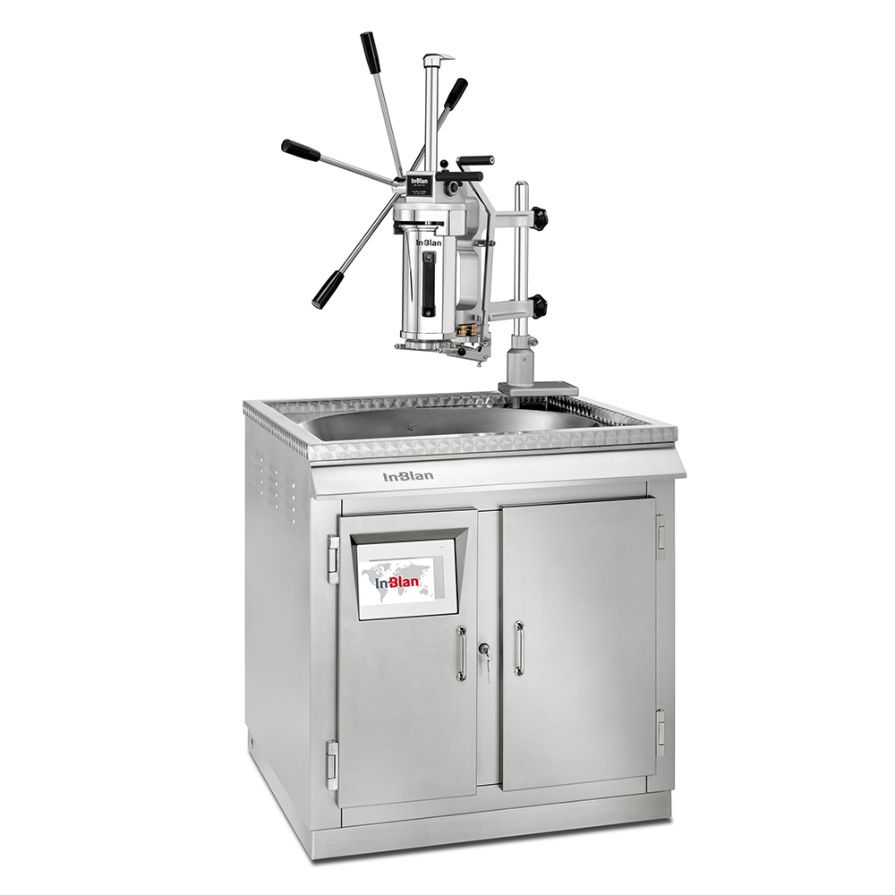 InBlan - Manueller Churros Extruder 4l mit Cutter und Tischfuß