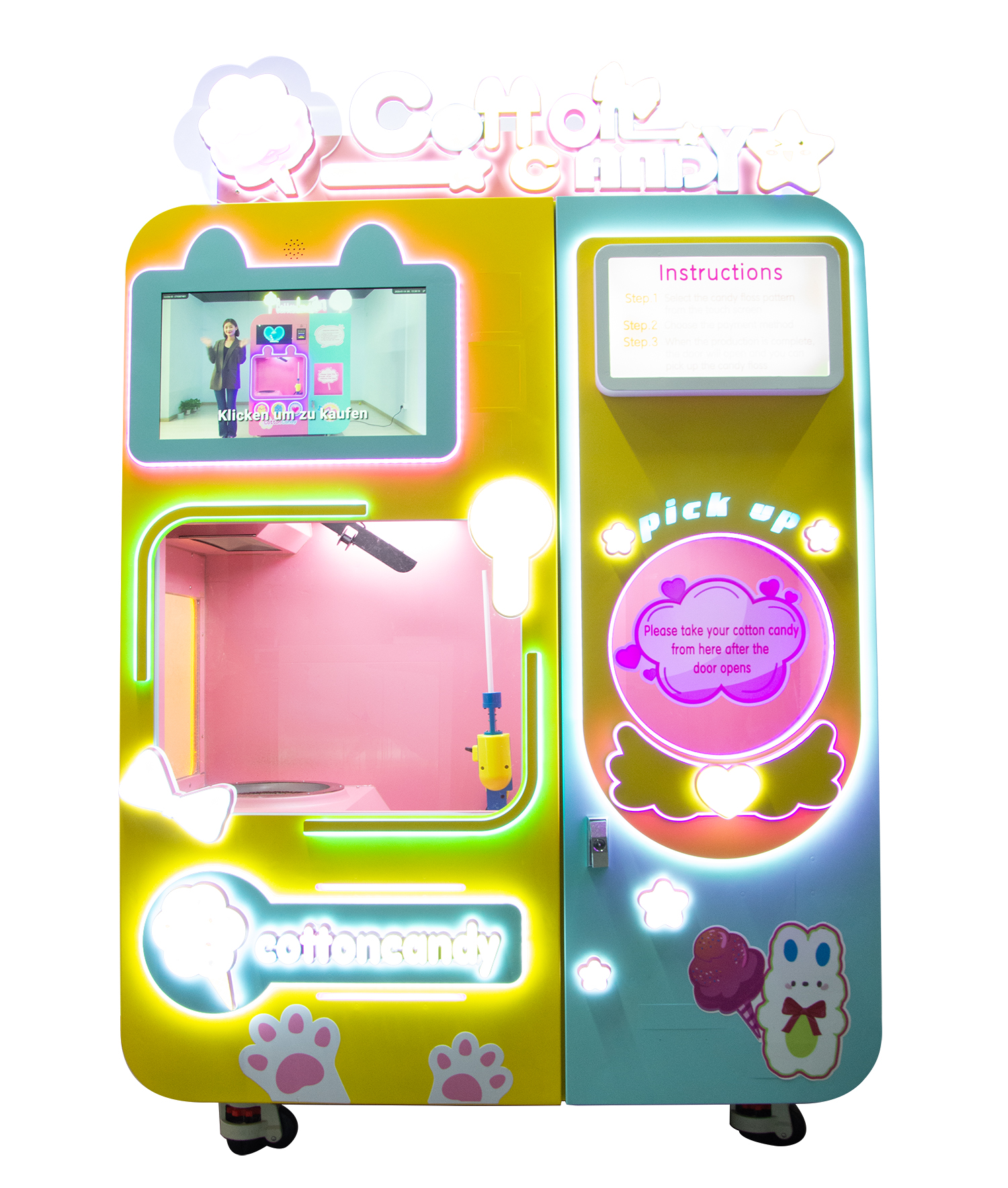 Zuckerwatteautomat Cotton Candy Fun - Standalone Gerät