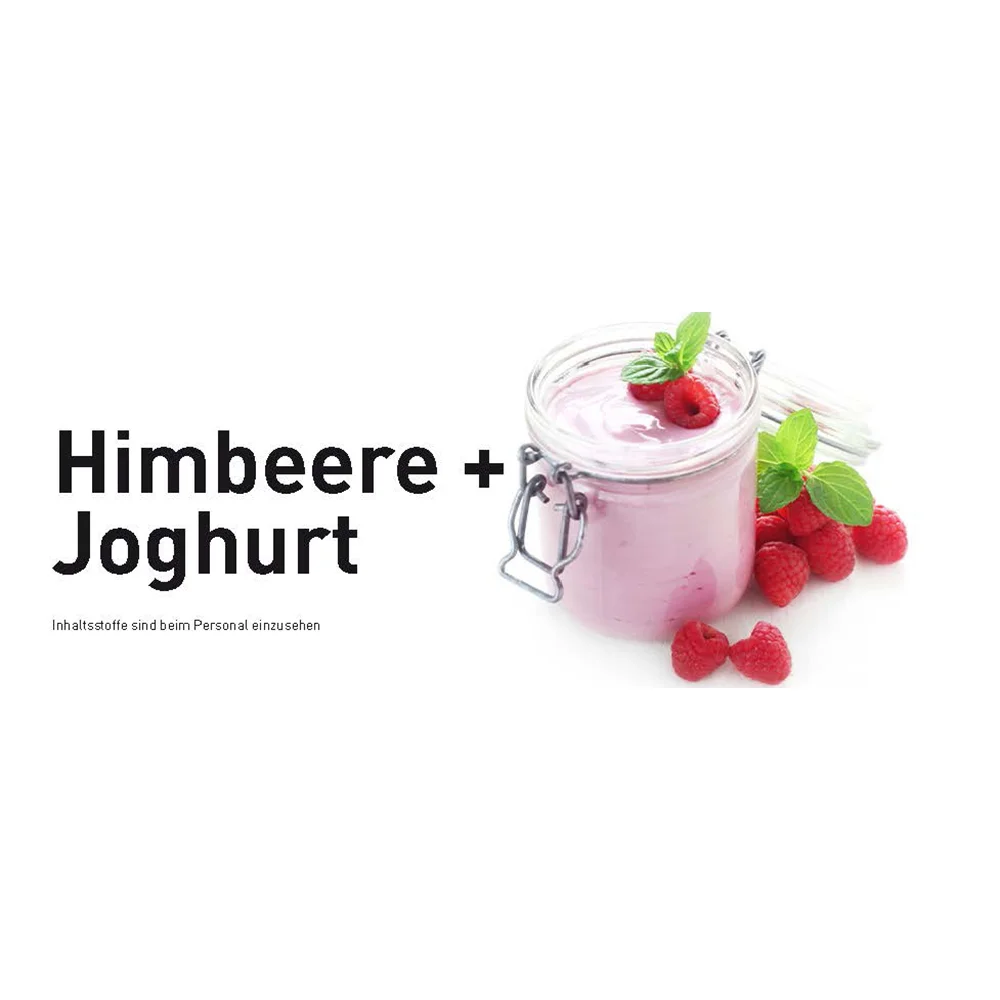 Sortenschild - Himbeere-Joghurt für Slush Maschinen