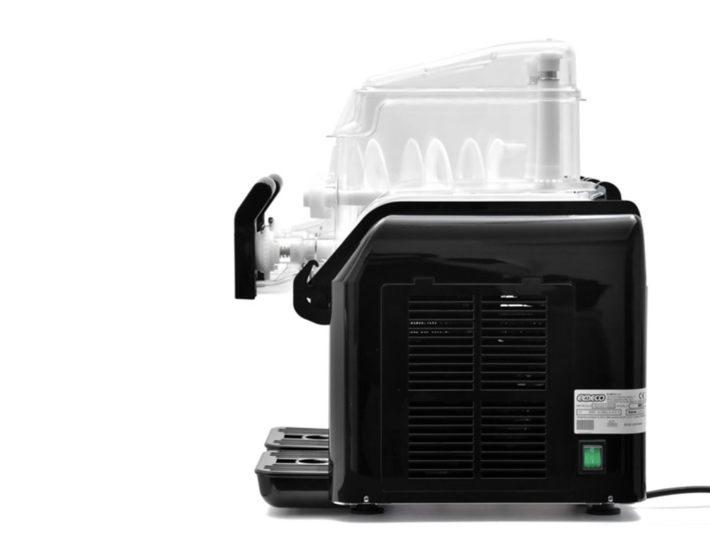 BigBiz II Slush Maschine – GREEN line, schwarz