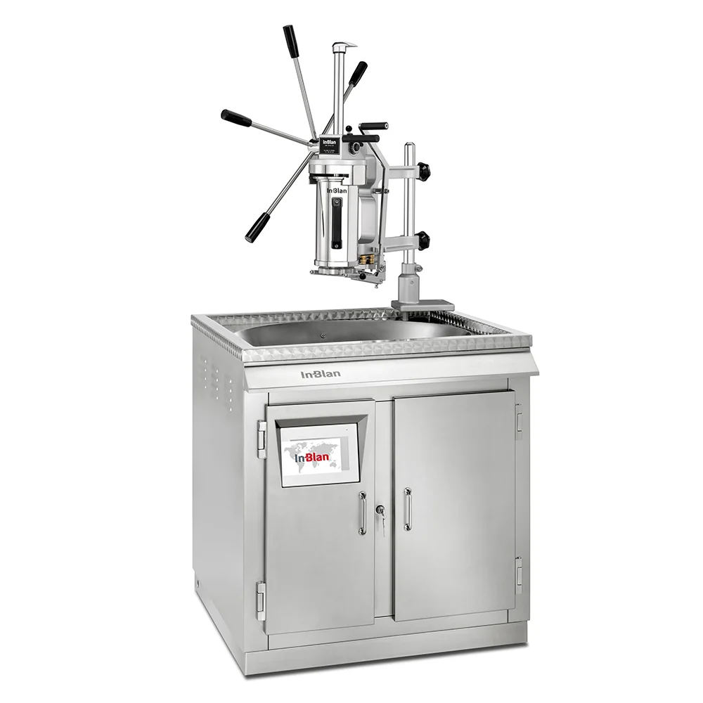 InBlan - Manueller Churros Extruder 4l mit Cutter und Tischfuß