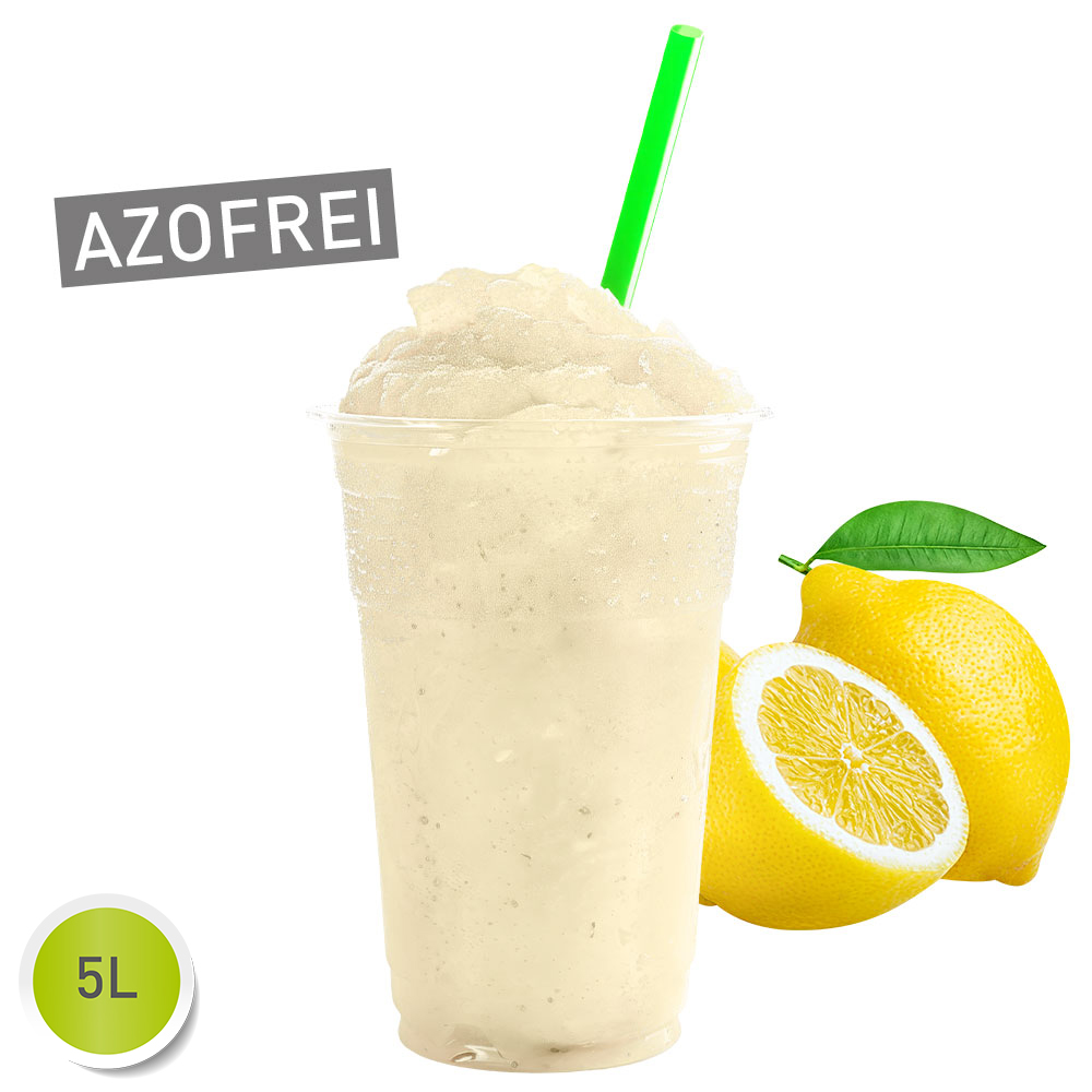 Lemon Chill (weiße Zitrone) - Slush Sirup - 5 Liter, azofrei