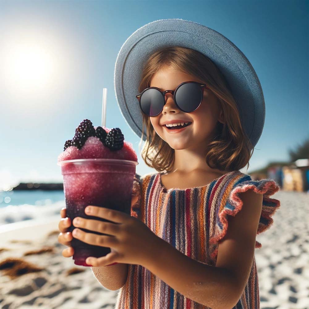 Blackberry-Dragonfruit - Slush Sirup - 5 Liter