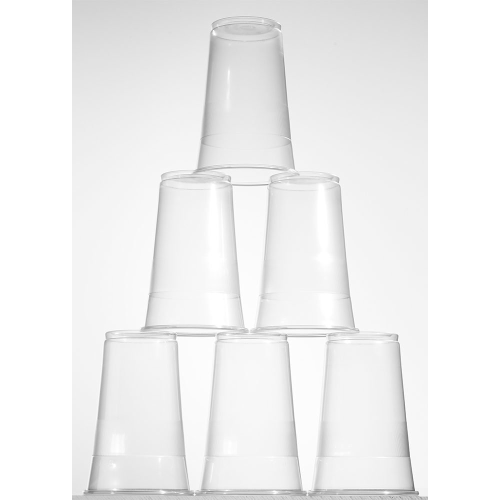 Ausschankbecher 0,3L PP Einwegbecher 300mL - Karton mit 1.000 Stück