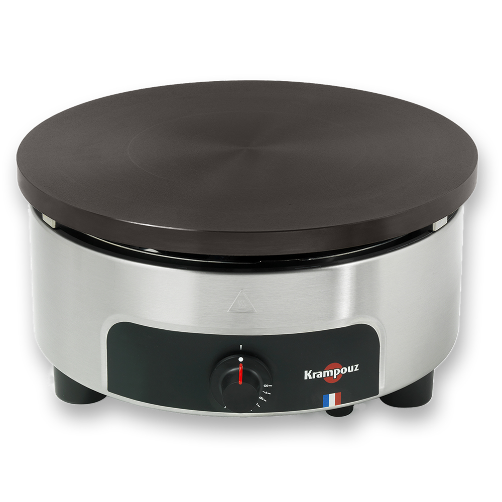 Basic-Crêpes-Gas I, 5kW, 40cm, 6-fach Brenner - runder Korpus