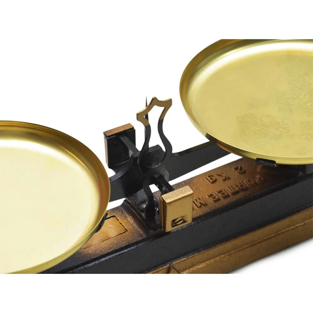 Tafelwaage Model Serie 05 -Messing-