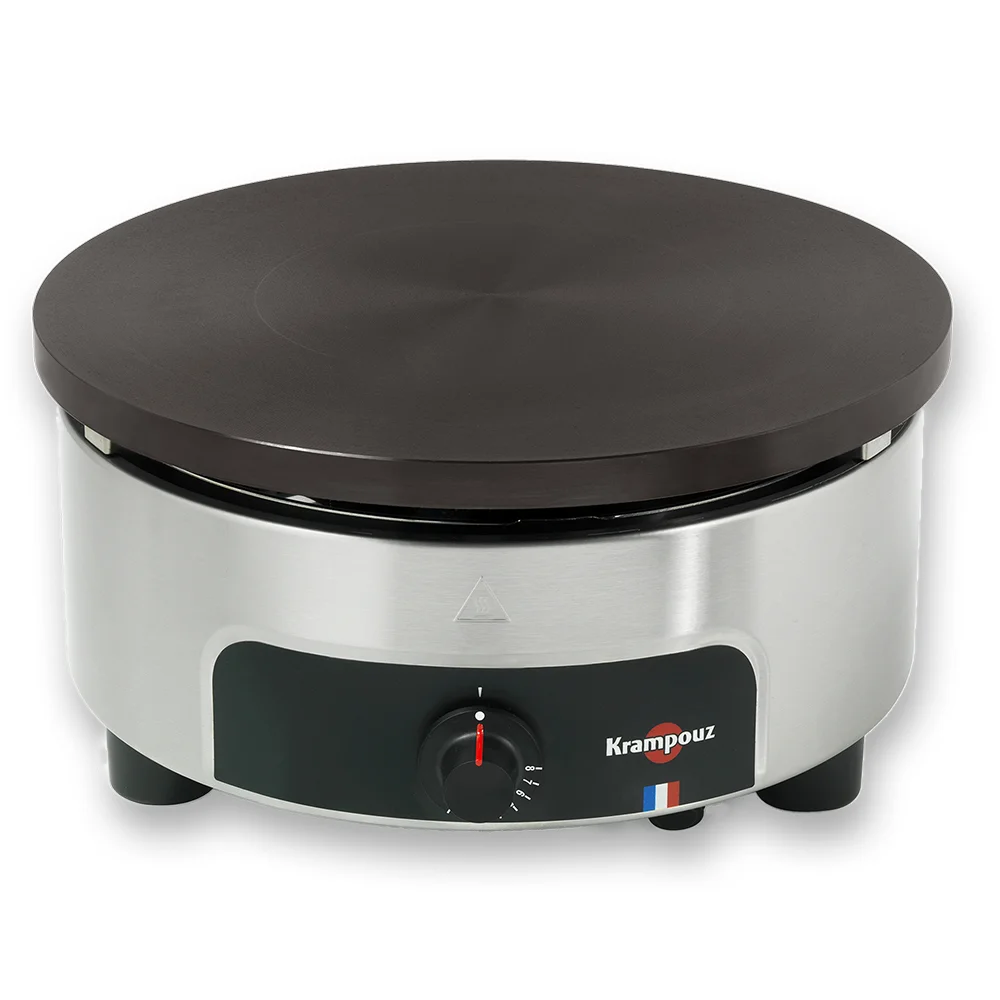 Basic-Crêpes-Gas I, 5kW, 40cm, 6-fach Brenner - runder Korpus