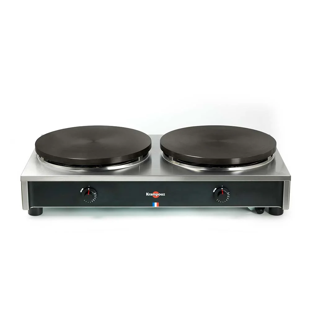 Power-Crêpes-Gas II ATR 11 kW, 35cm -eckiger Korpus, 8-fach Brenner