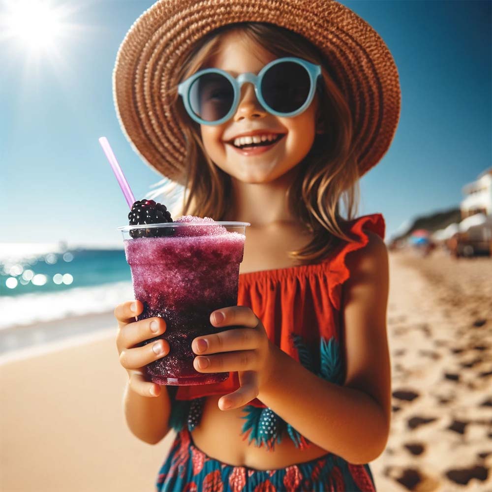 Blackberry-Dragonfruit - Slush Sirup - 5 Liter