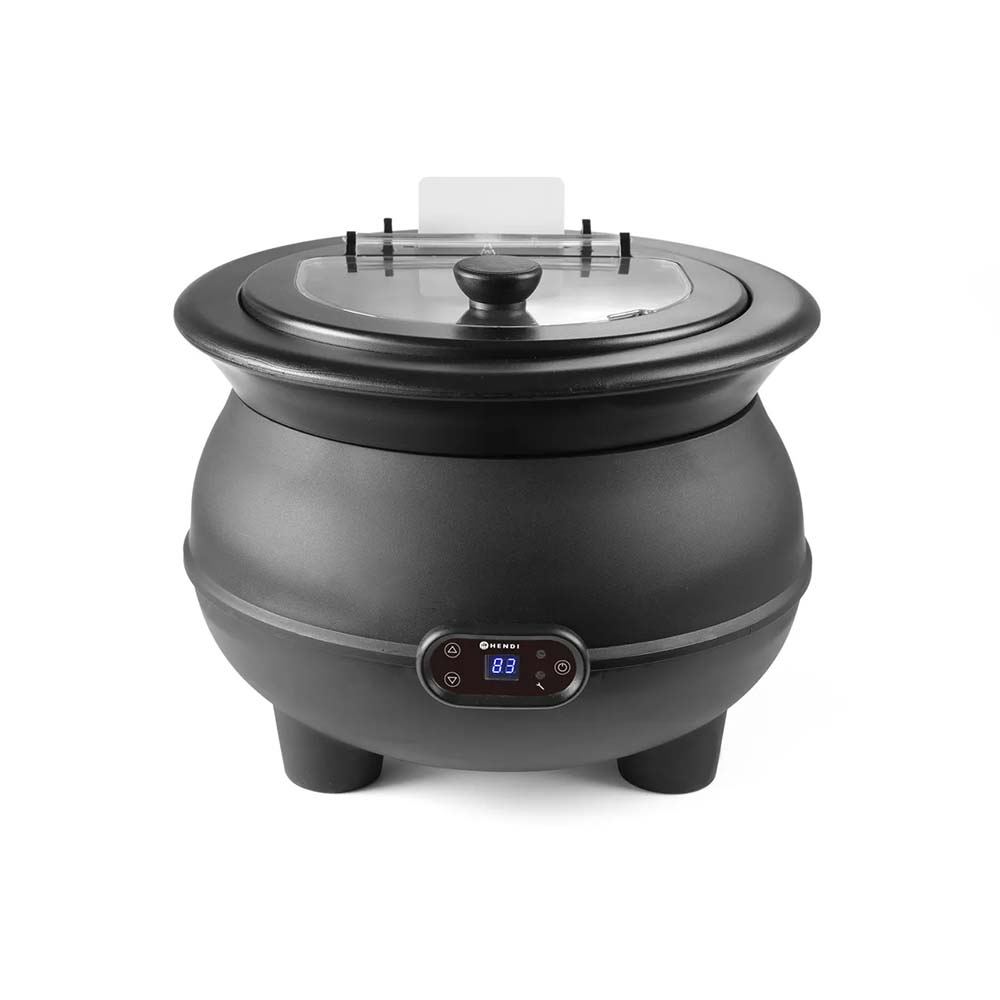 Suppenkessel mit Wasserbad und 8L Edelstahlinnentopf