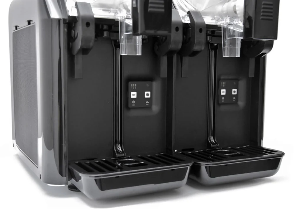 BigBiz II Slush Maschine – GREEN line, schwarz