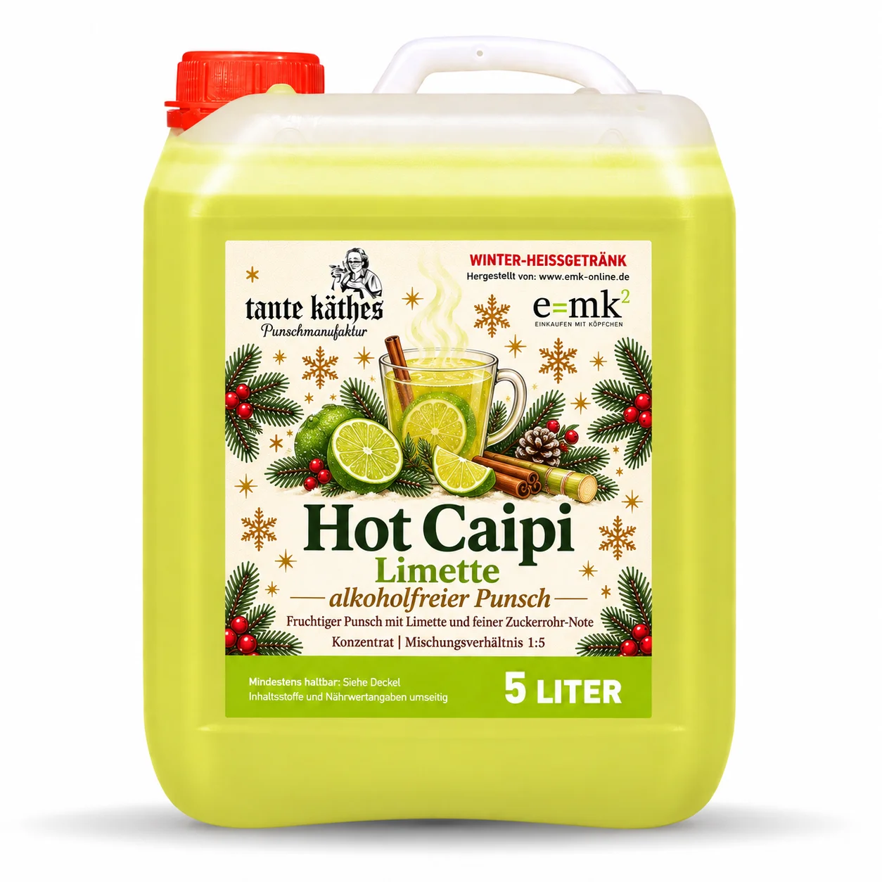 Hot Caipi 5 L -  alkoholfreier Punsch