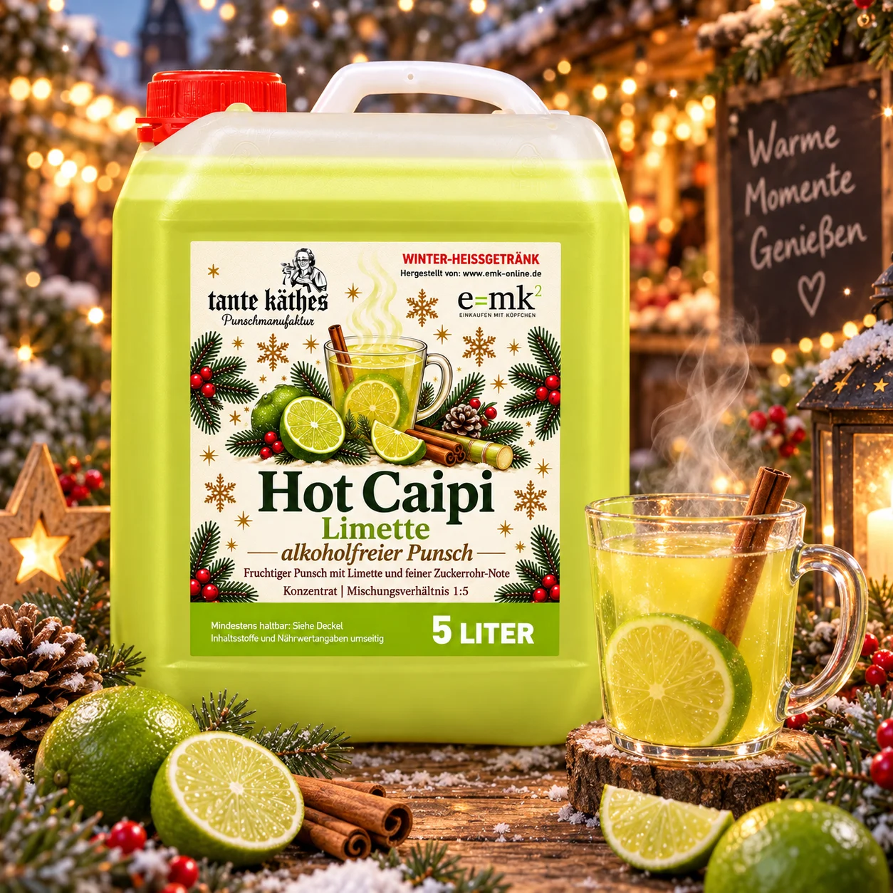 Hot Caipi 5 L -  alkoholfreier Punsch