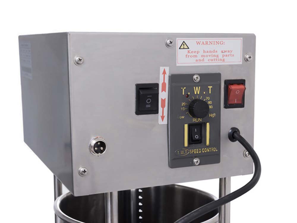 Churros Extruder 15 Liter, Halbautomat, Edelstahl