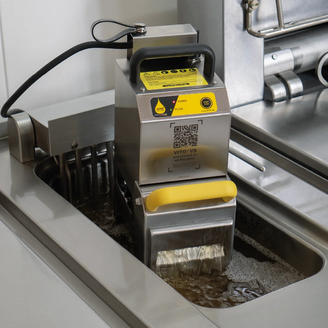 Fritteusen Filtrationssystem portable VS