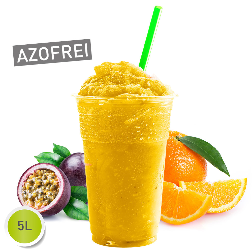 Sunset Dream (Orange-Maracuja) - Slush Sirup - 5 Liter, azofrei