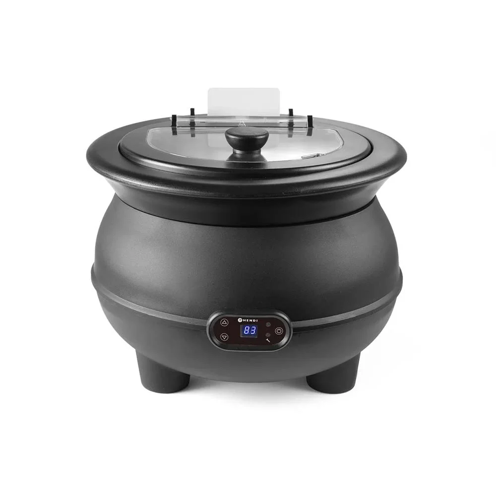 Suppenkessel mit Wasserbad und 8L Edelstahlinnentopf