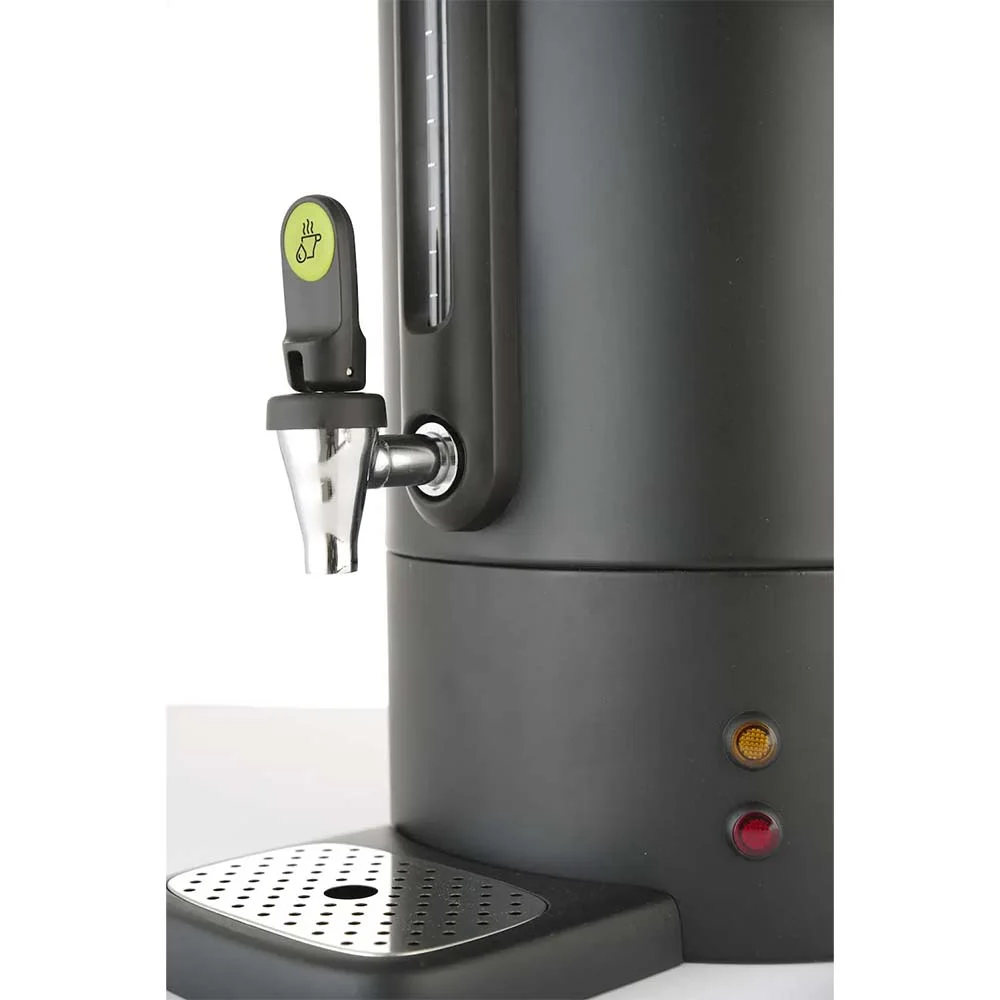 Wasserkocher / Heißgetränkebereiter, 9L,  mattschwarzes Design