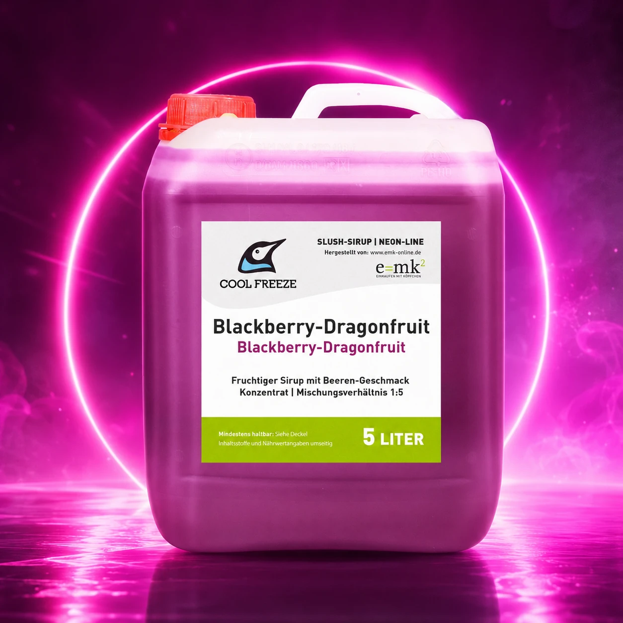 Blackberry-Dragonfruit - Slush Sirup - 5 Liter