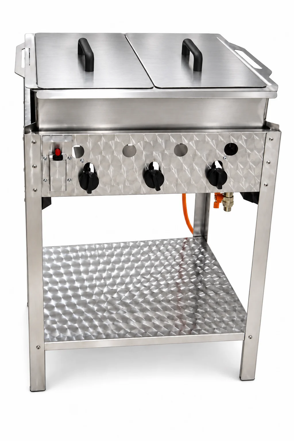 EmK Maroni-Ofen 12 kW – Edelstahl-Standgerät mit Wasserbad