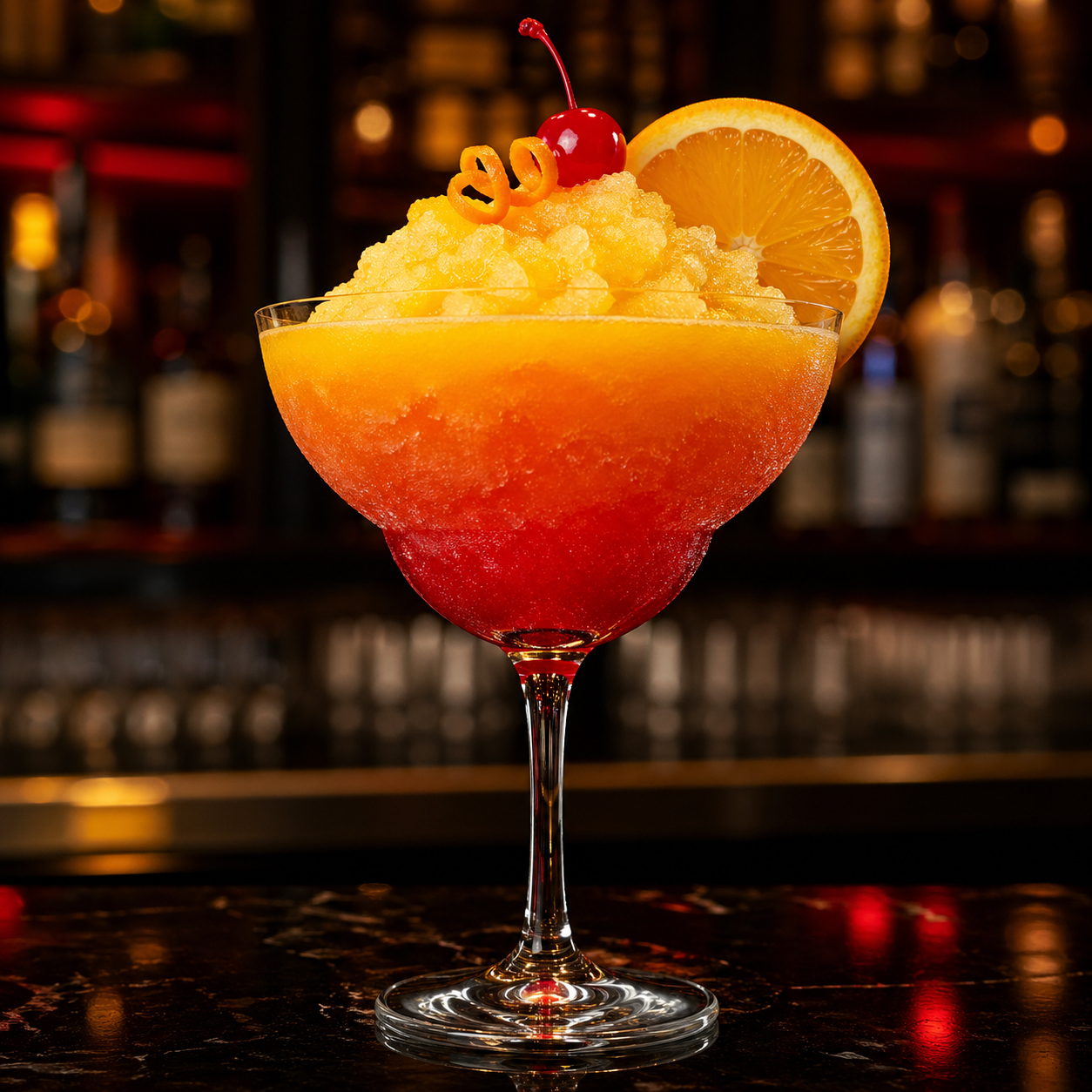 Tequila Sunrise - Slush Sirup - 5L, mit Fruchtsaftkonz., o. Farbstoffe