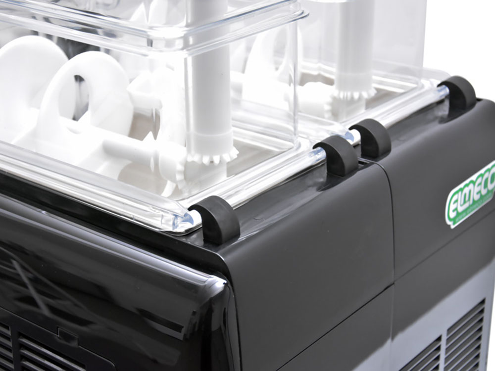 BigBiz II Slush Maschine – GREEN line, schwarz