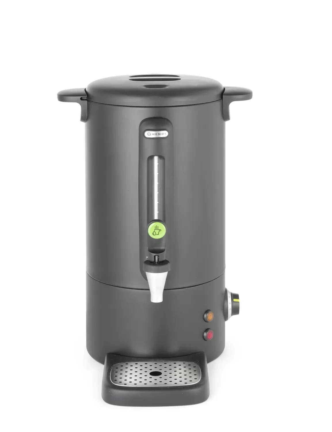 Wasserkocher / Heißgetränkebereiter, 9L,  mattschwarzes Design