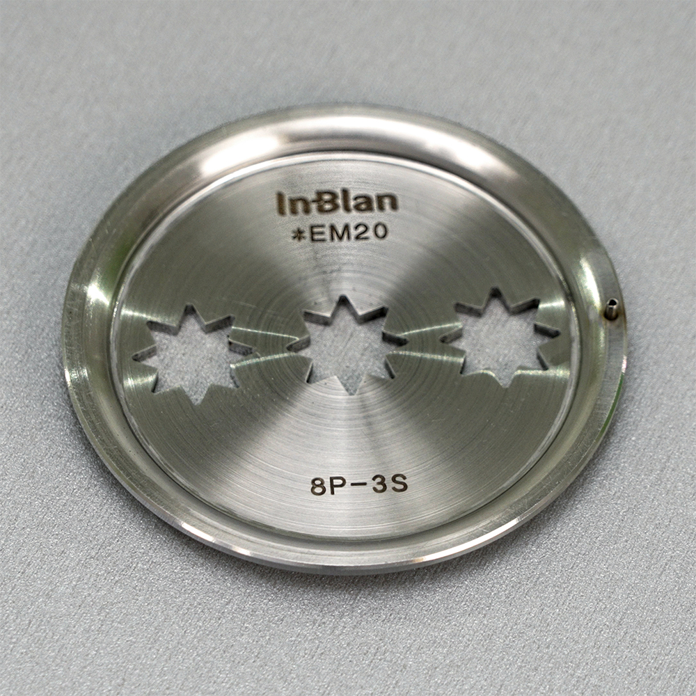 Churros Sterntülle für InBlan - 3x EmK-Stern 20mm