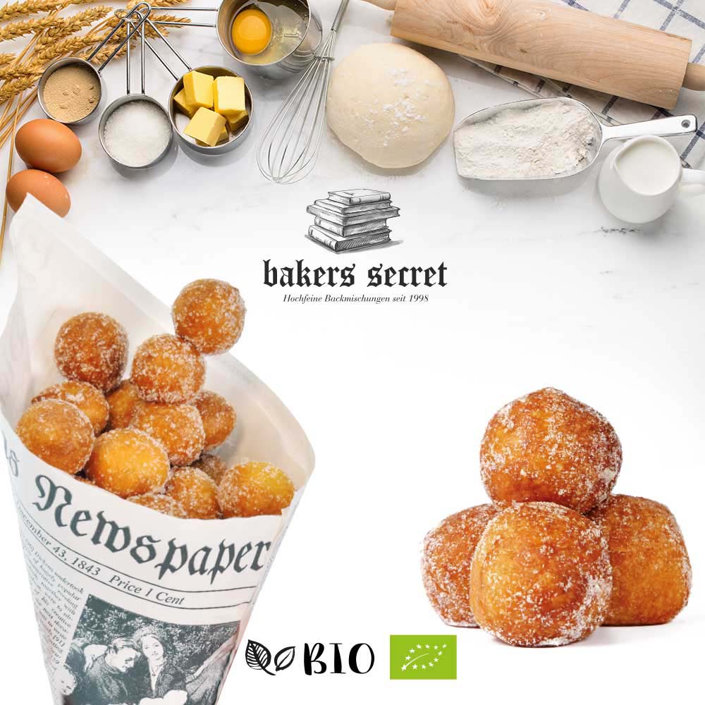 Bio-Backmischung - Quarkbällchen "QuarkSuper" DE-ÖKO-006