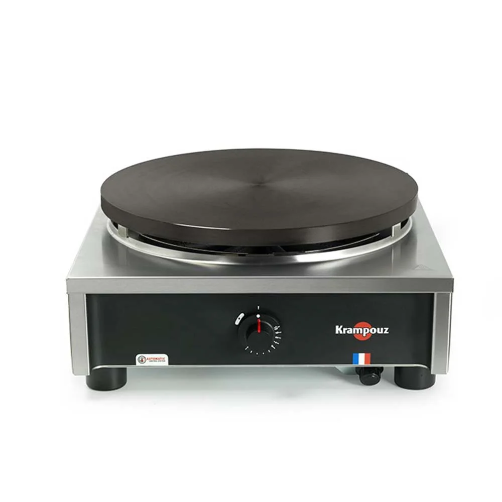 Power-Crêpes-Gas I - 5,5 kW, 35cm - eckiger Korpus, 8-fach Brenner