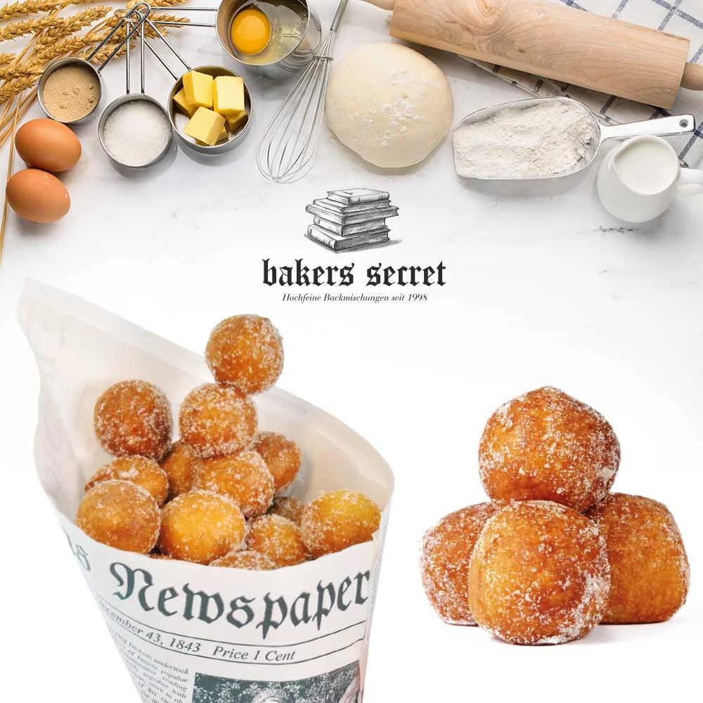 Quarkbällchen - Backmischung "Quark Super"