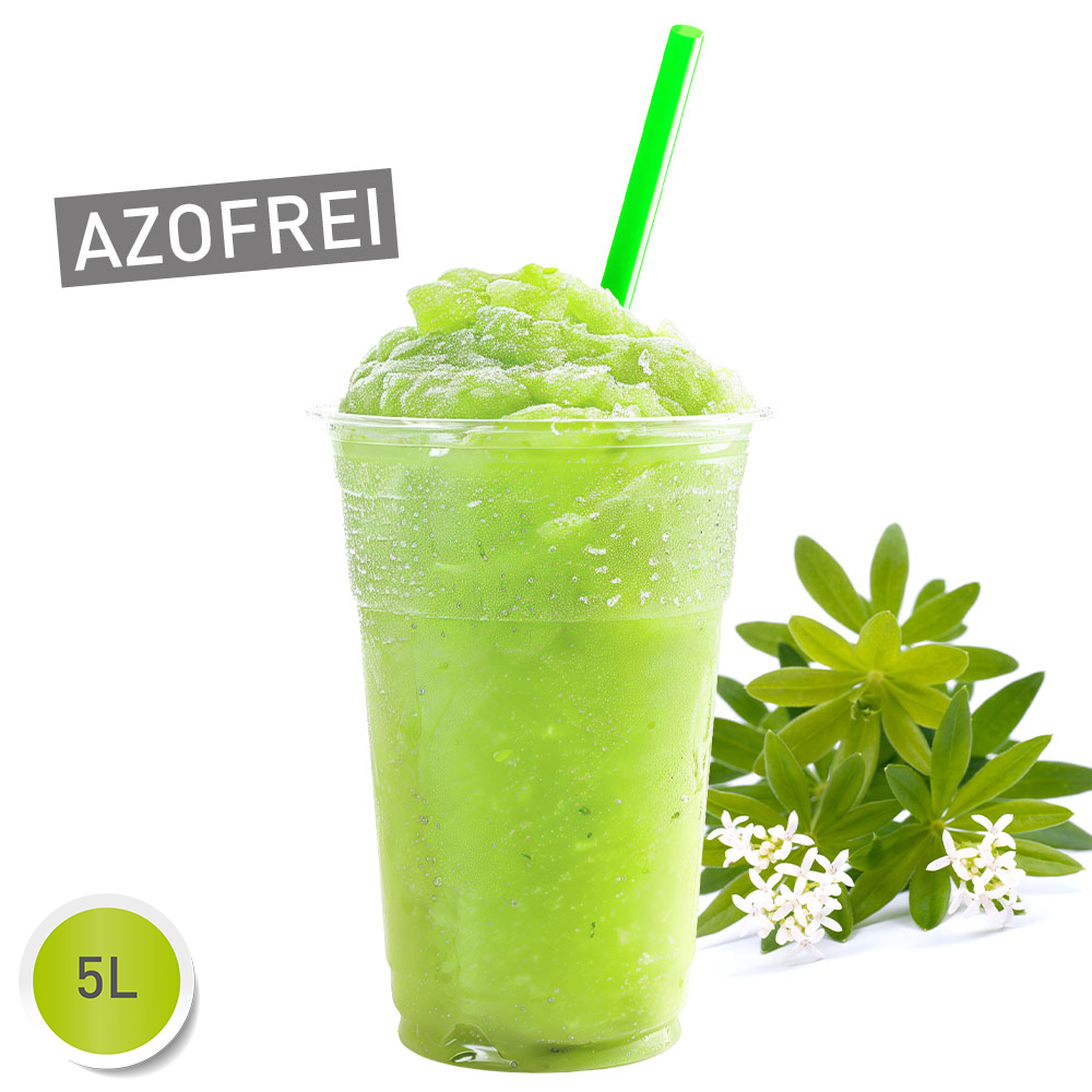 Green Zombie (milder Waldmeister) - Slush Sirup - 5 Liter, azofrei