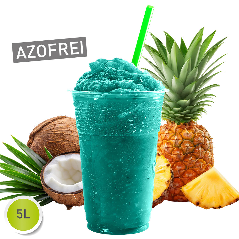 Surfers Wave (Ananas-Kokos) - Slush Sirup - 5 Liter, azofrei