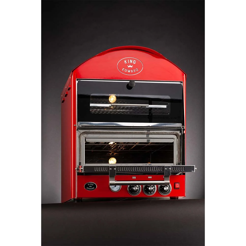 Neumärker King Edward Vintage Pizzaofen PK1W | mit Warmhaltefach 
