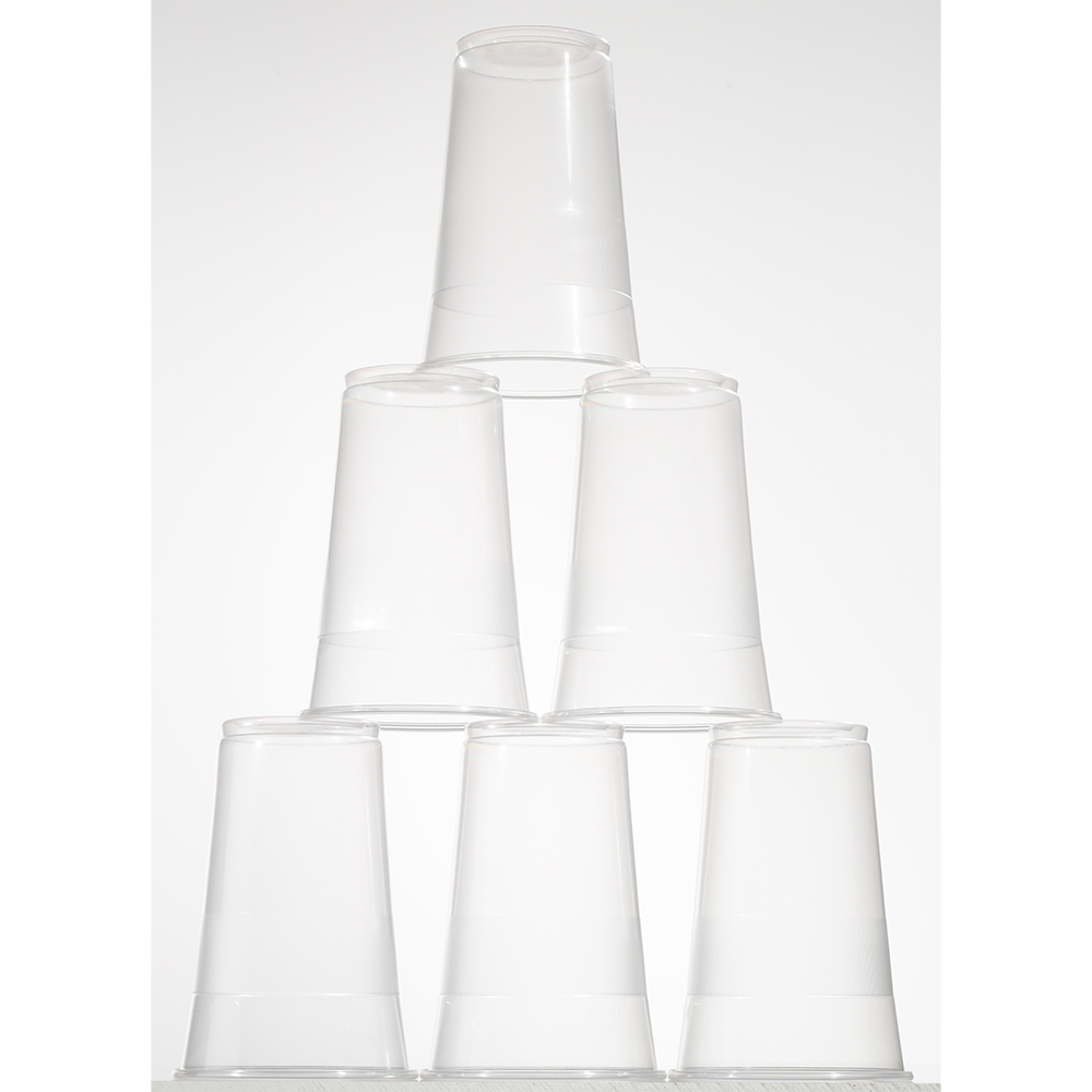Ausschankbecher 0,4L PP Einwegbecher 400mL - Beutel mit 40 Stück