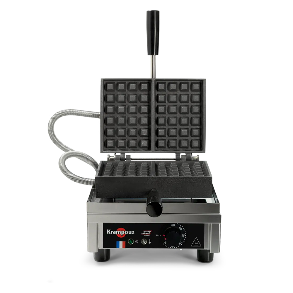 Waffeleisen 2 x Lütticher Paty Waffeln 4 x 6  - Serie 90° 