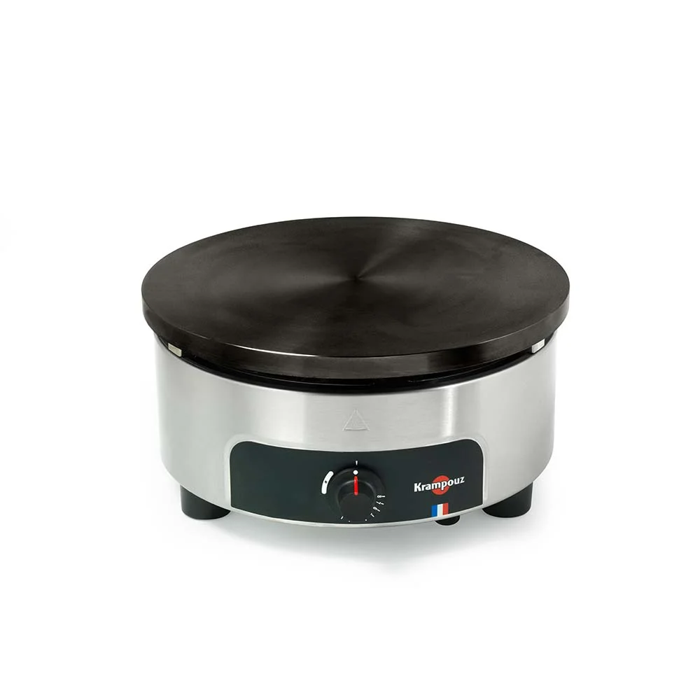 Power-Crêpes-Gas I - 5,5 kW, 40cm - runder Korpus - 8-fach Brenner 