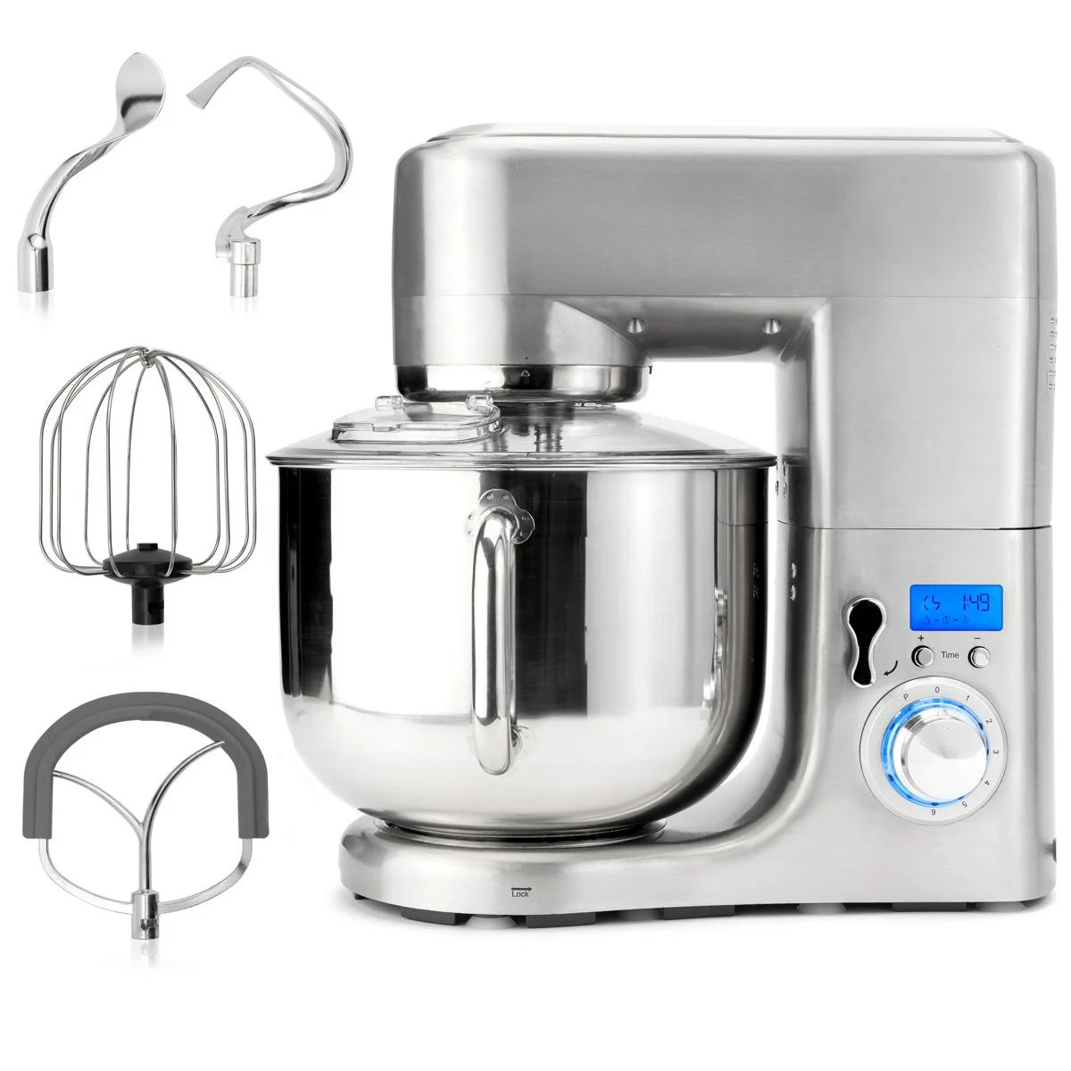 Max Volume Mixer 2.0, 10 Liter,  für leichte und mittlere Teige